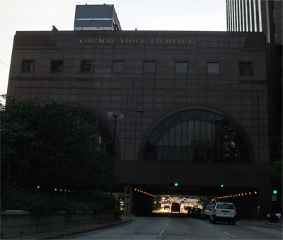 The Chicago Stock exchange 