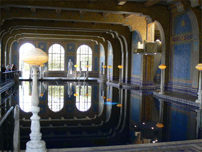 The indoor Roman pool