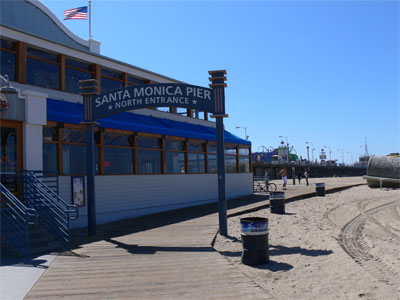 Santa Monica Pier - North Entrance 